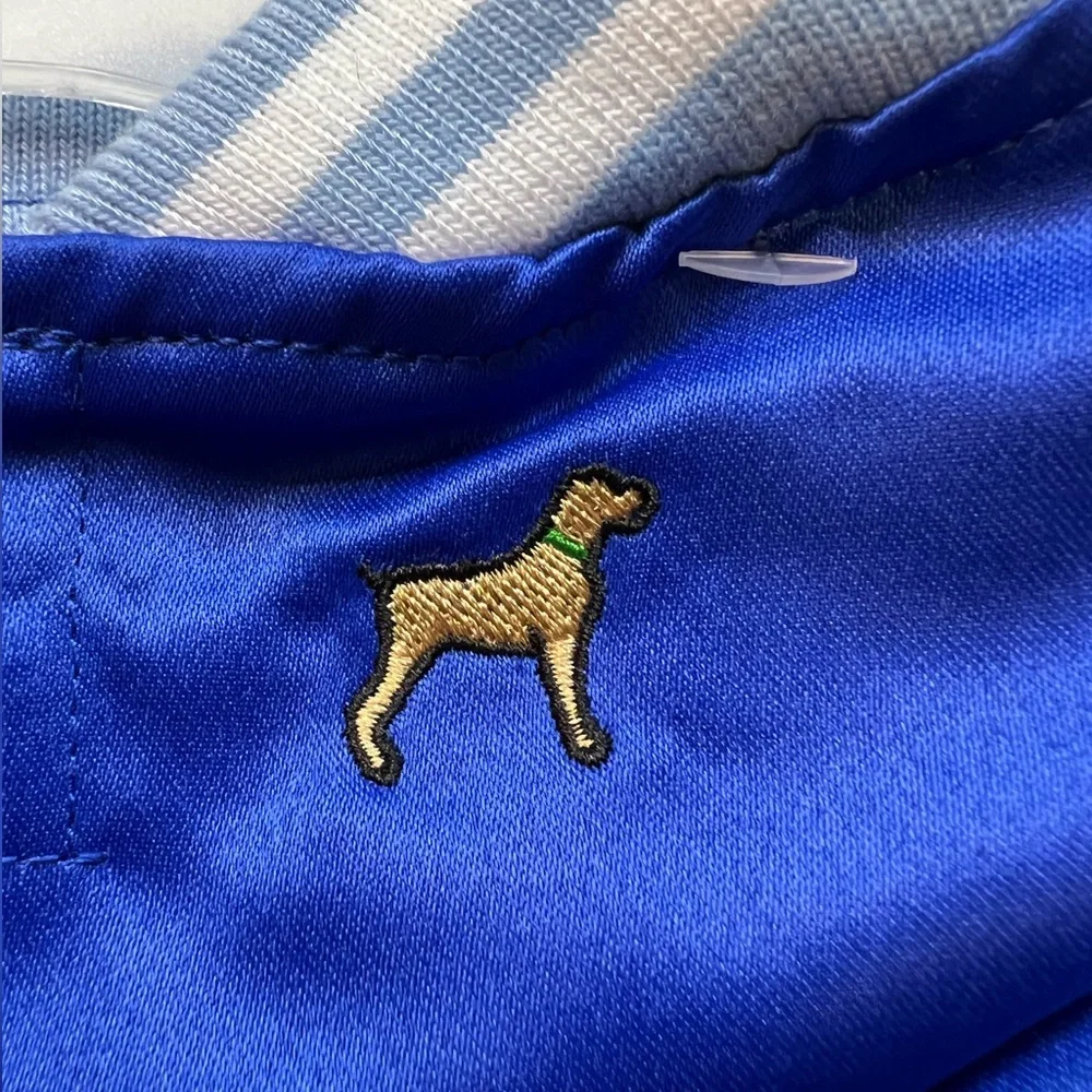 NWT Top Dawg Bomber Jacket with leash hole for dogs size M